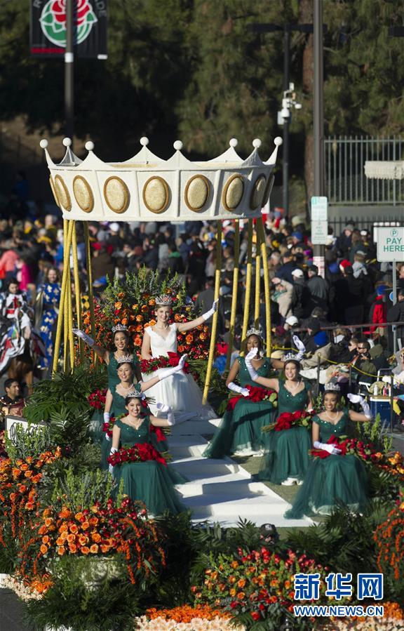 （国际）（3）洛杉矶举行2016新年玫瑰花车游行